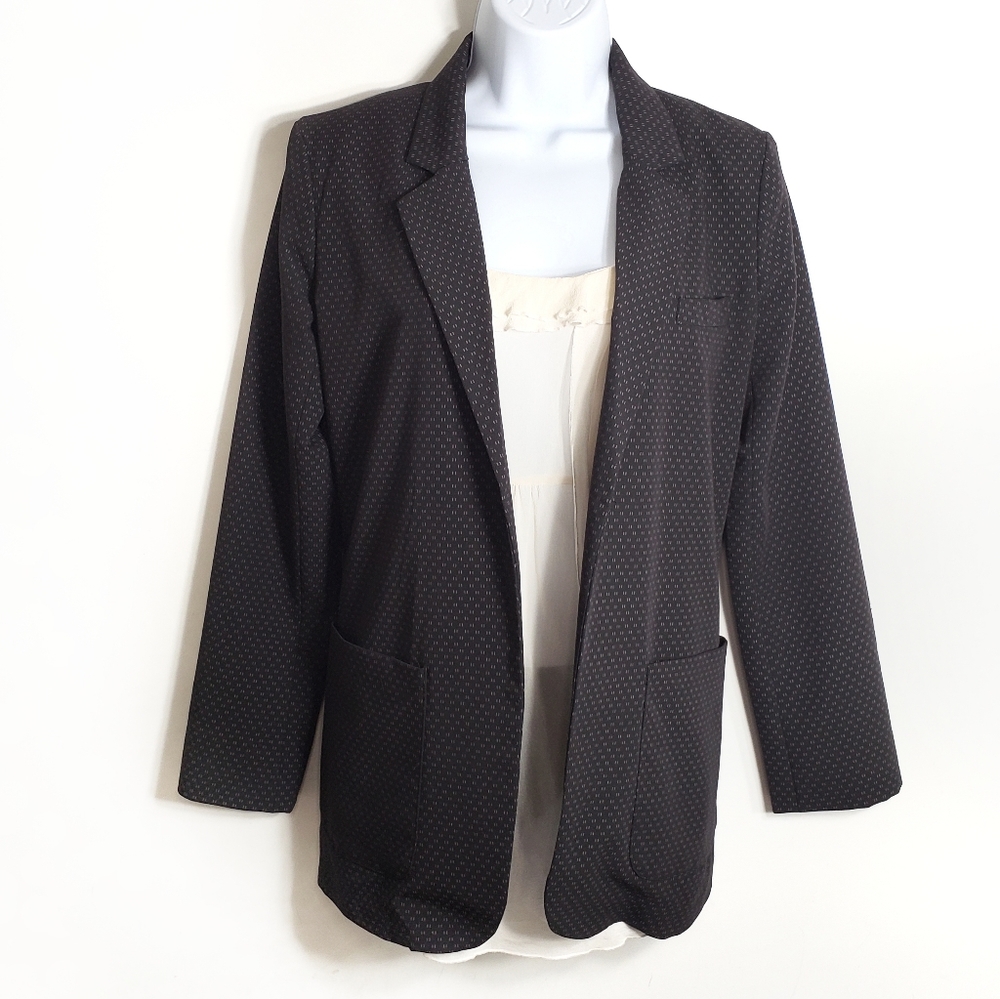 F21 Forever 21 Patterned Long Blazer - S - image 1